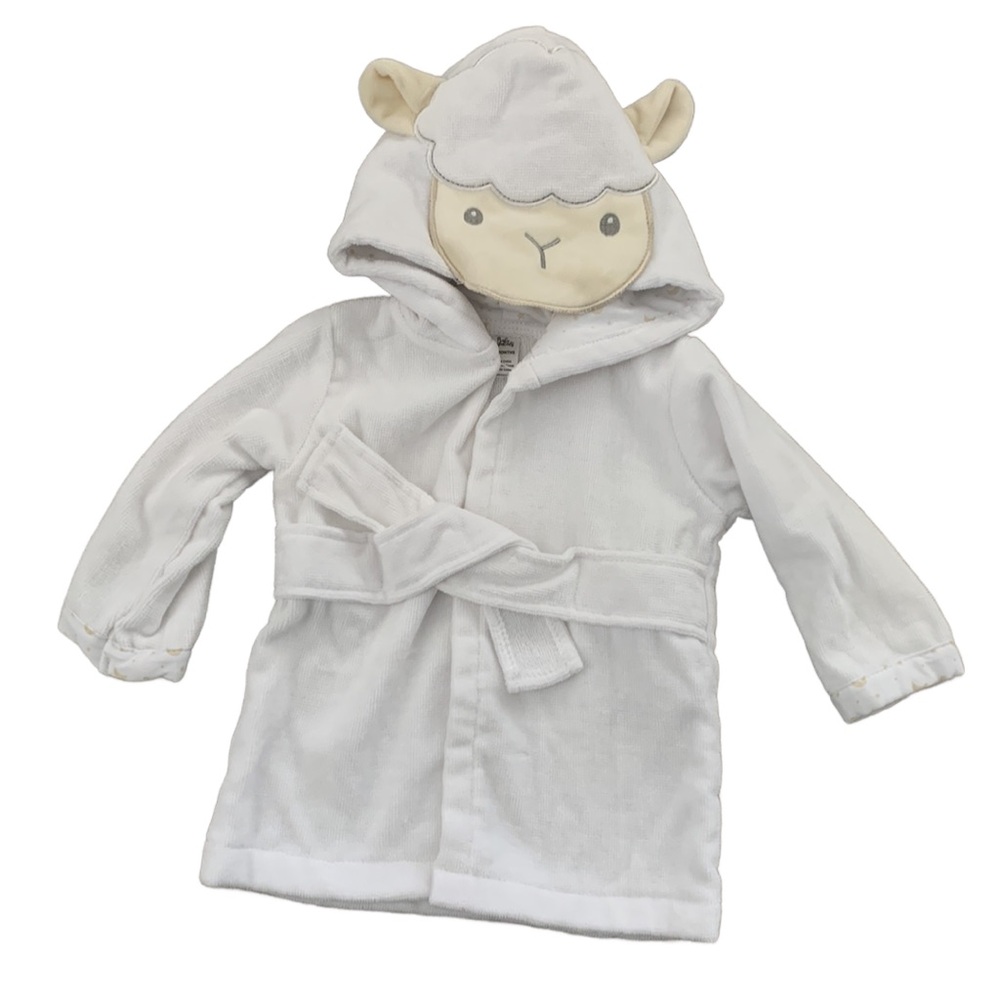 New Baby Essentials Bath Robe  0-9months
